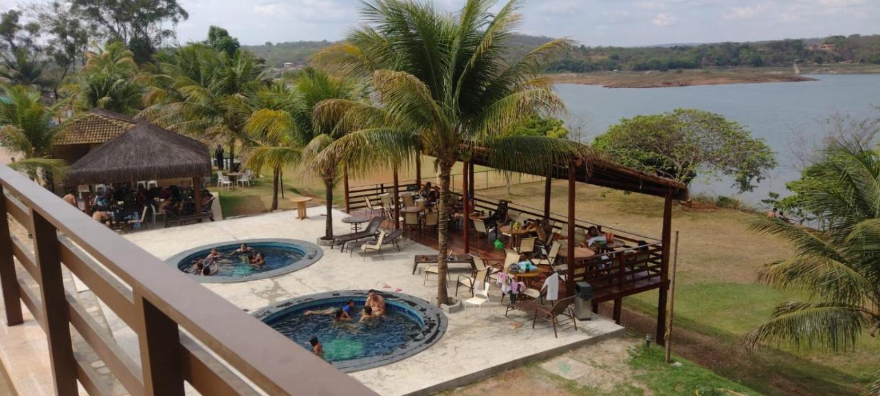 Aldeia Do Lago Caldas Novas Lindo Apt Com Cozinha Mobilia Nova Pode Levar Bebidas Na Area Das Piscinas Luaran gambar